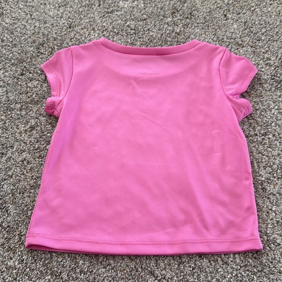 Nike Toddler Girls 2 Piece Pink Dri Fit Shorts and Tshirt Set - Picture 8 of 11